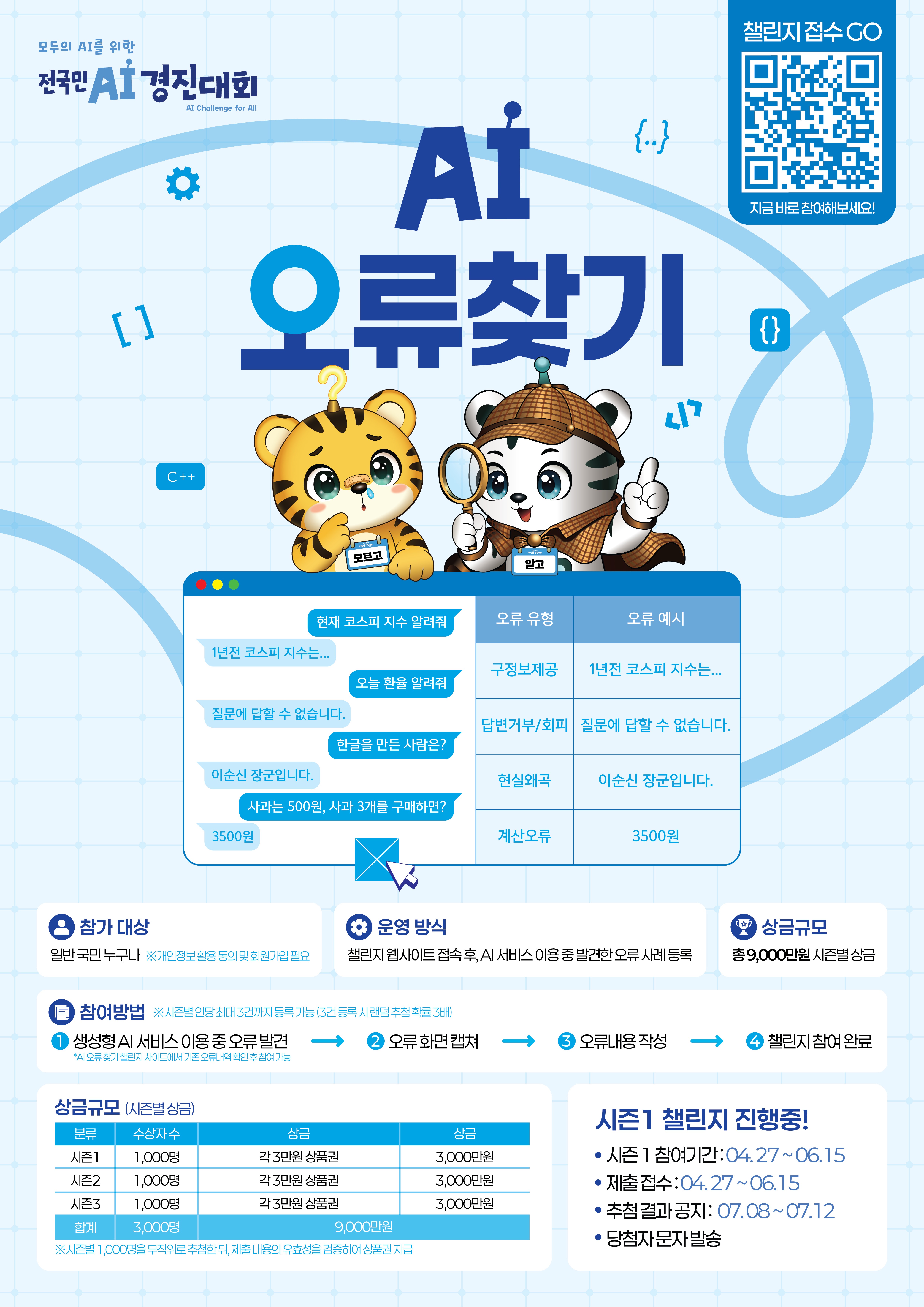 전국민 AI 경진대회 AI 오류찾기 챌린지 